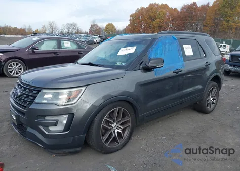 2016 Ford Explorer Sport из США, поврежденный, VIN 1FM5K8GTXGGC84149